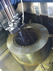 WIRE EDM MACHINING OF INTERNAL SPLINES